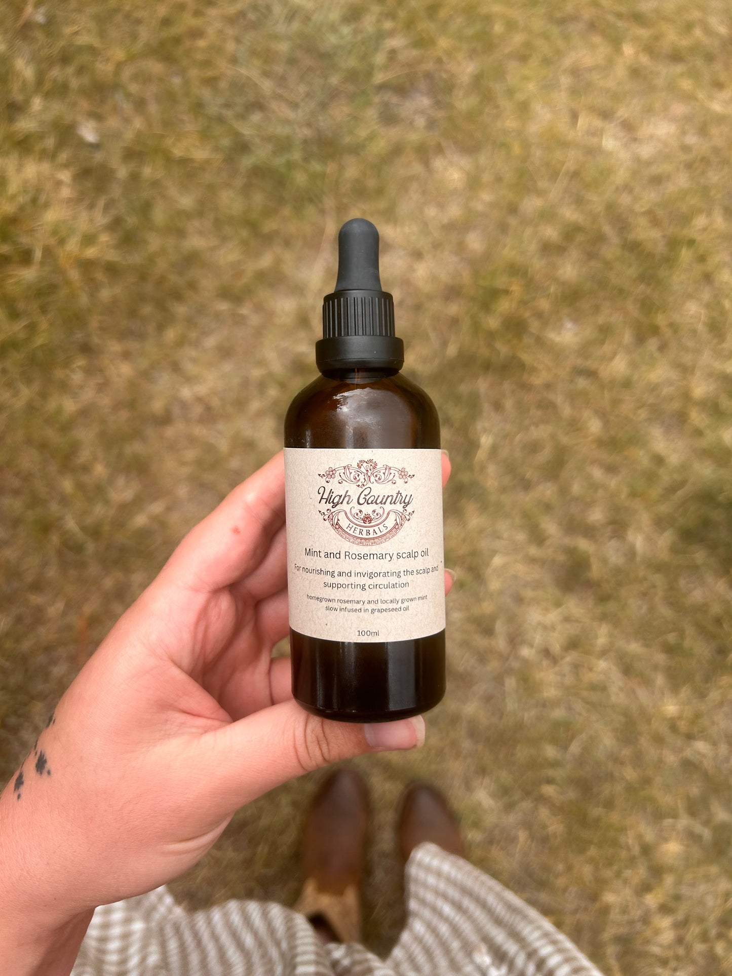 Mint and Rosemary Scalp Oil