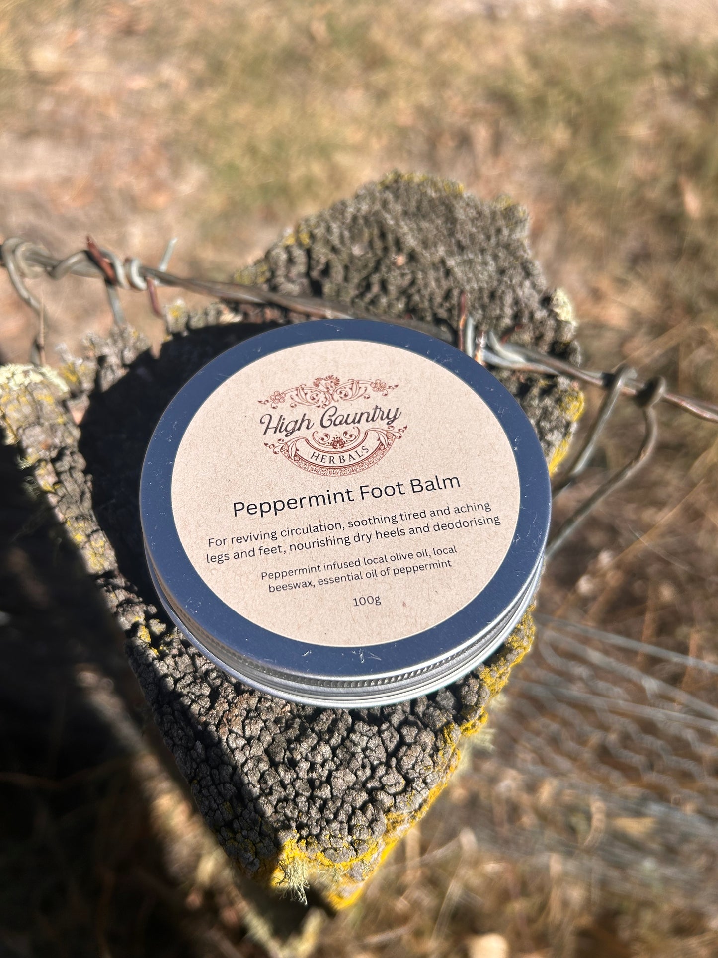 Peppermint Foot Balm