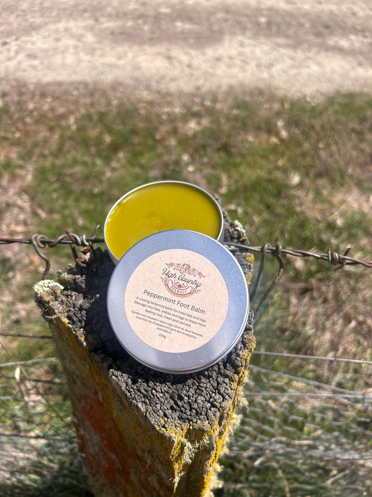 Peppermint Foot Balm